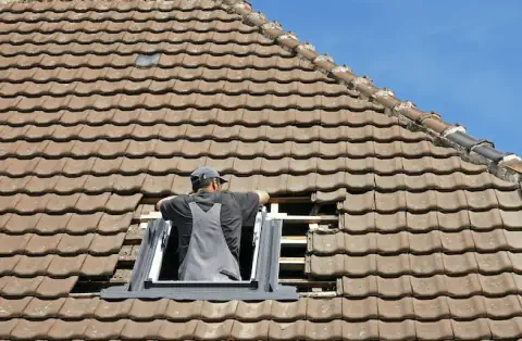 Pose de velux à Coutras
